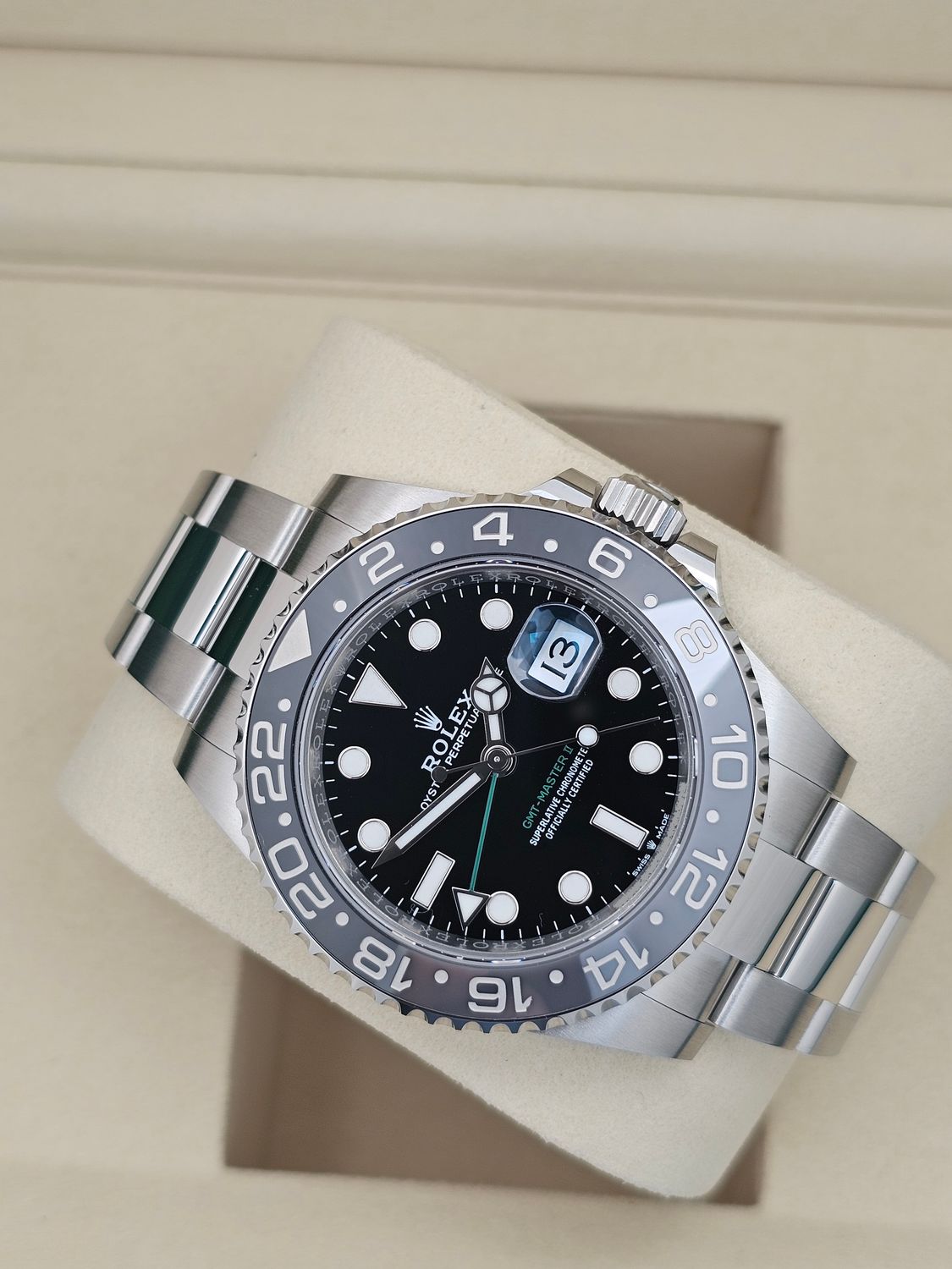 Rolex GMT Master II Watch &#39;Bruce Wayne&#39; 126710GRNR, 2025 Full Set, New/Unworn