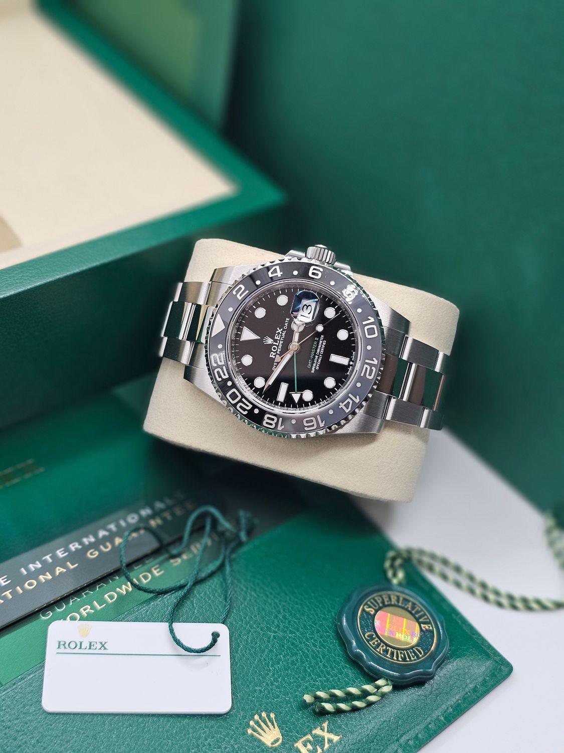 Rolex GMT Master II Watch &#39;Bruce Wayne&#39; 126710GRNR, 2025 Full Set, New/Unworn