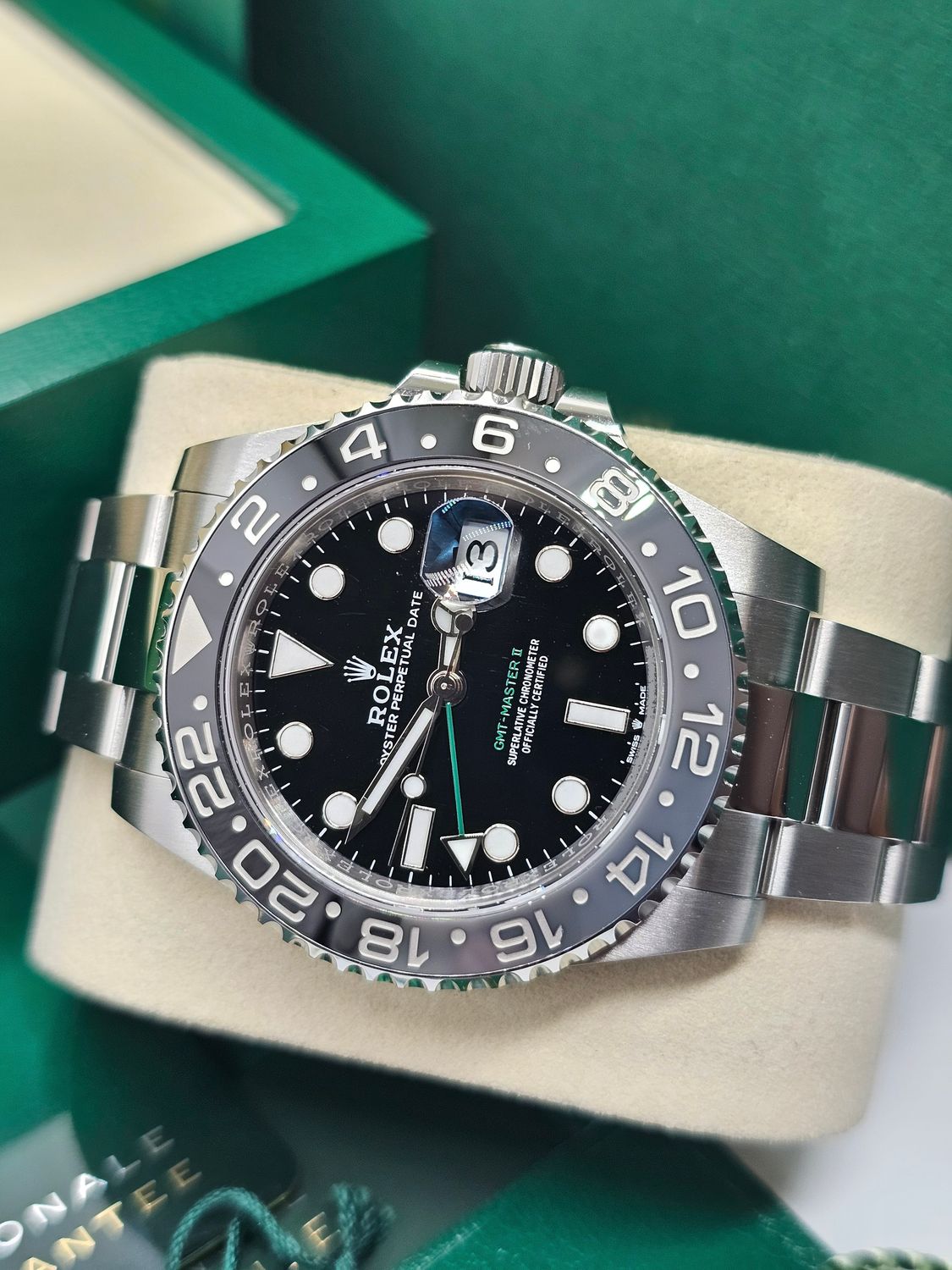 Rolex GMT Master II Watch &#39;Bruce Wayne&#39; 126710GRNR, 2025 Full Set, New/Unworn