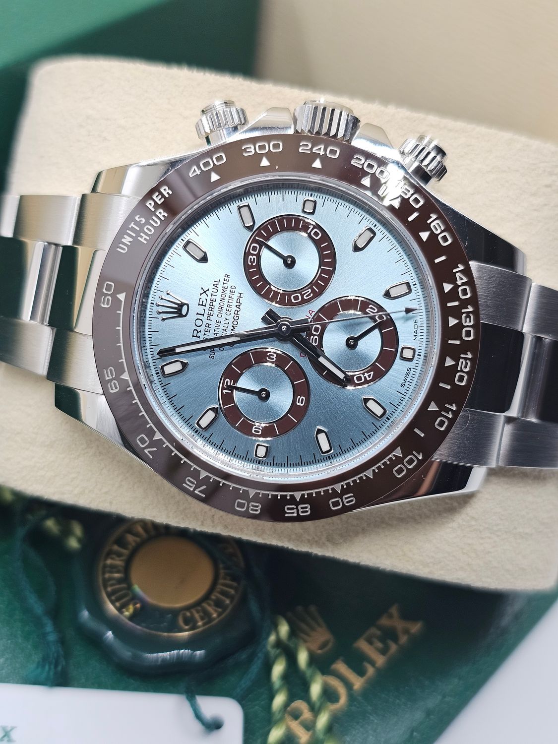Rolex Daytona Platinum Watch, Discontinued Ref 116506 - 2019 Full Set