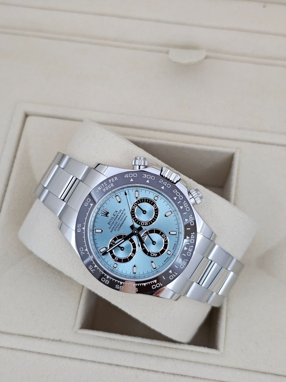 Rolex Daytona Platinum Watch, Discontinued Ref 116506 - 2019 Full Set