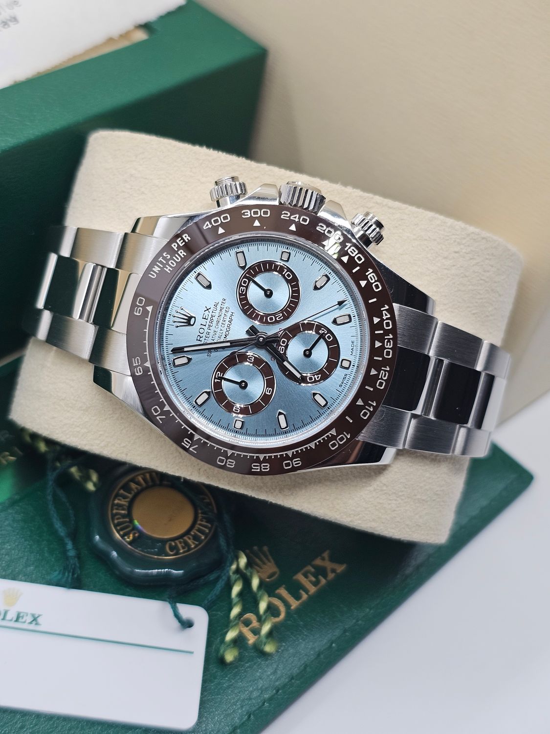 Rolex Daytona Platinum Watch, Discontinued Ref 116506 - 2019 Full Set