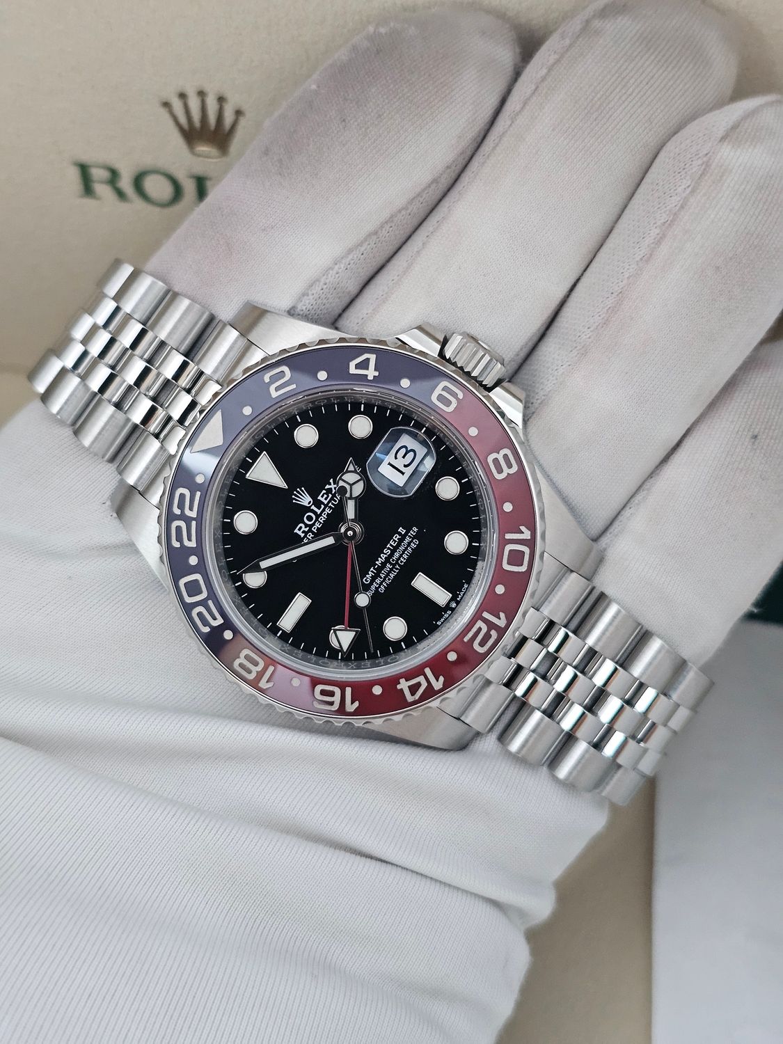 Rolex GMT Master II 126710BLRO Pepsi, 2020 Box &amp; Papers