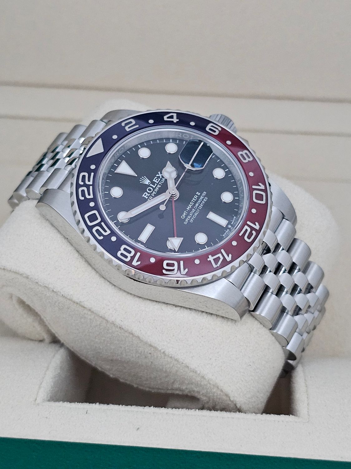 Rolex GMT Master II 126710BLRO Pepsi, 2020 Box &amp; Papers