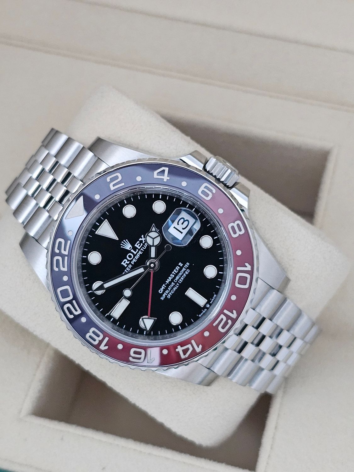 Rolex GMT Master II 126710BLRO Pepsi, 2020 Box &amp; Papers