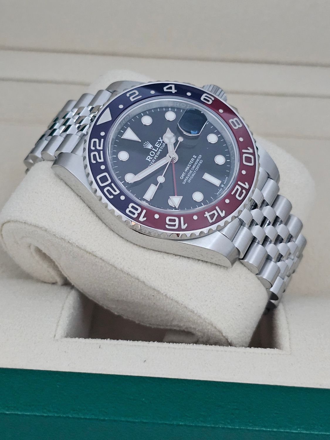 Rolex GMT Master II 126710BLRO Pepsi, 2020 Box &amp; Papers
