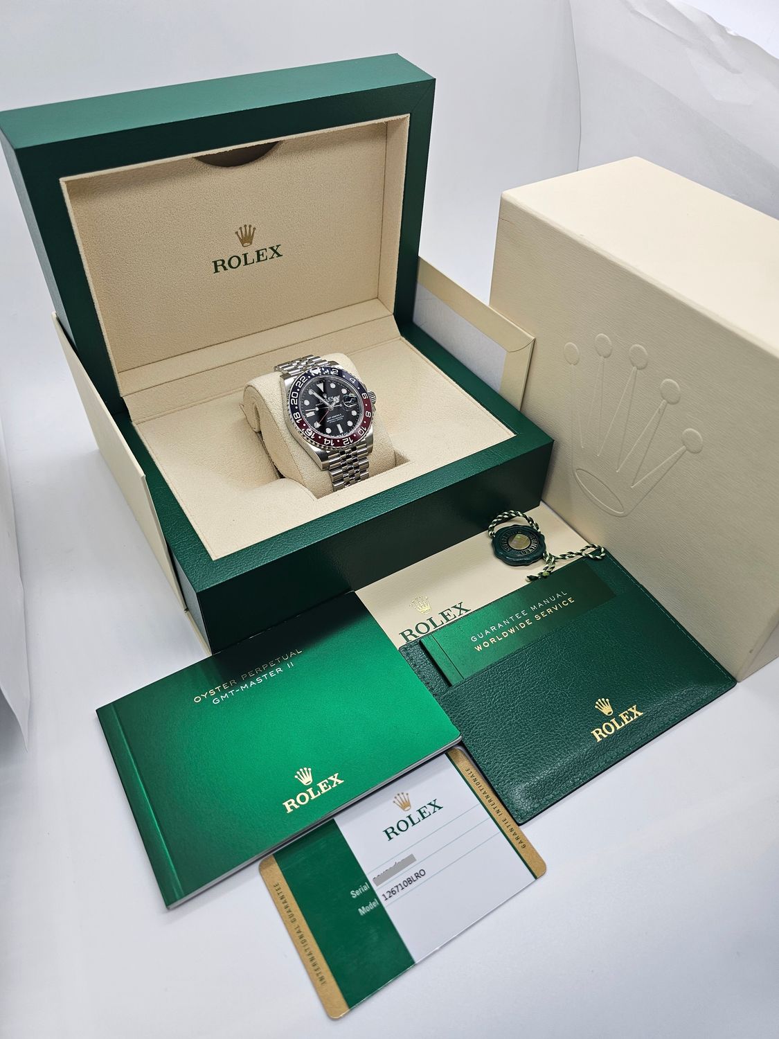 Rolex GMT Master II 126710BLRO Pepsi, 2020 Box &amp; Papers