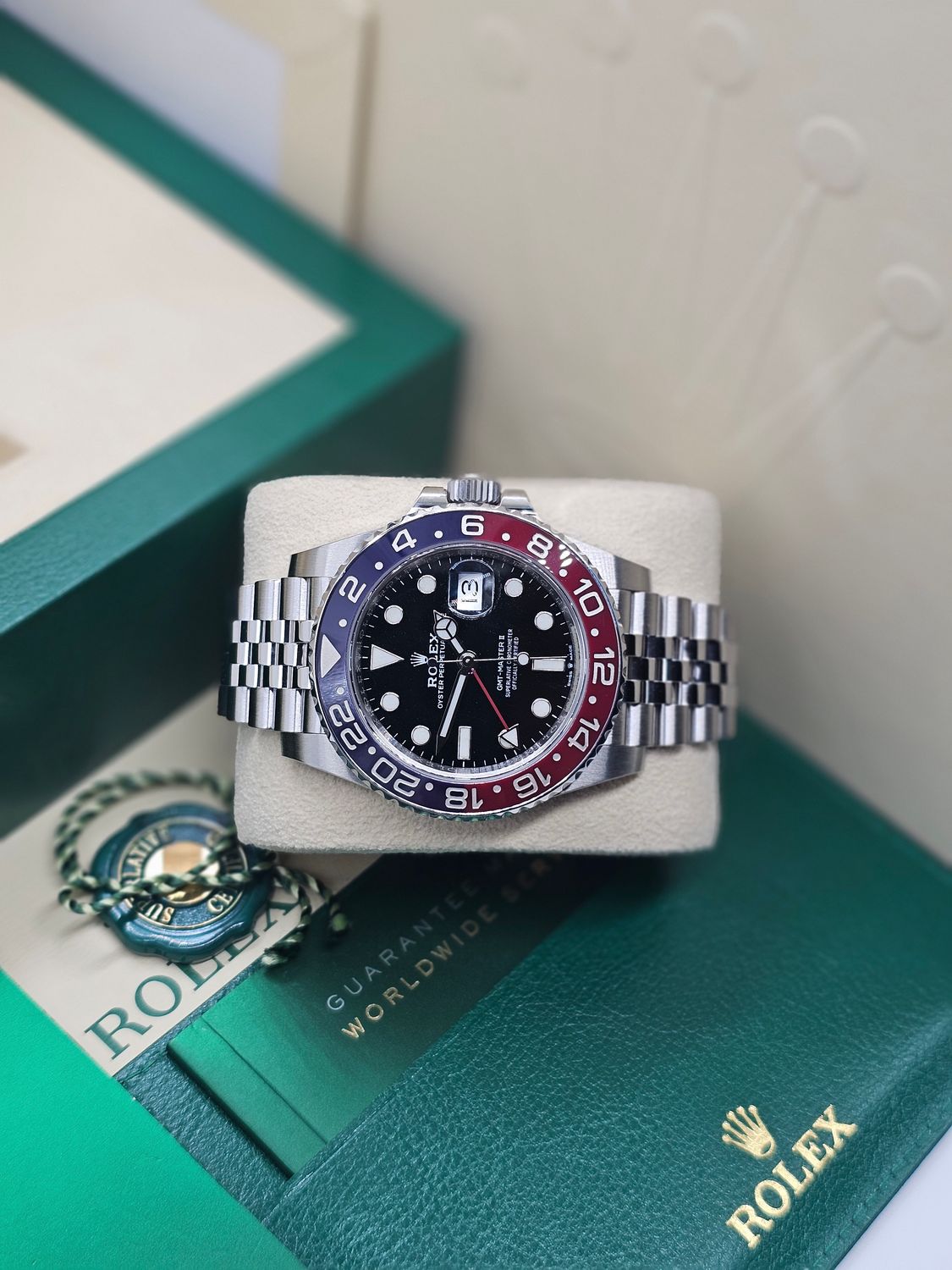 Rolex GMT Master II 126710BLRO Pepsi, 2020 Box &amp; Papers