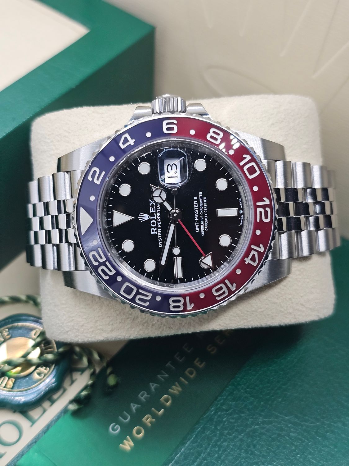 Rolex GMT Master II 126710BLRO Pepsi, 2020 Box &amp; Papers