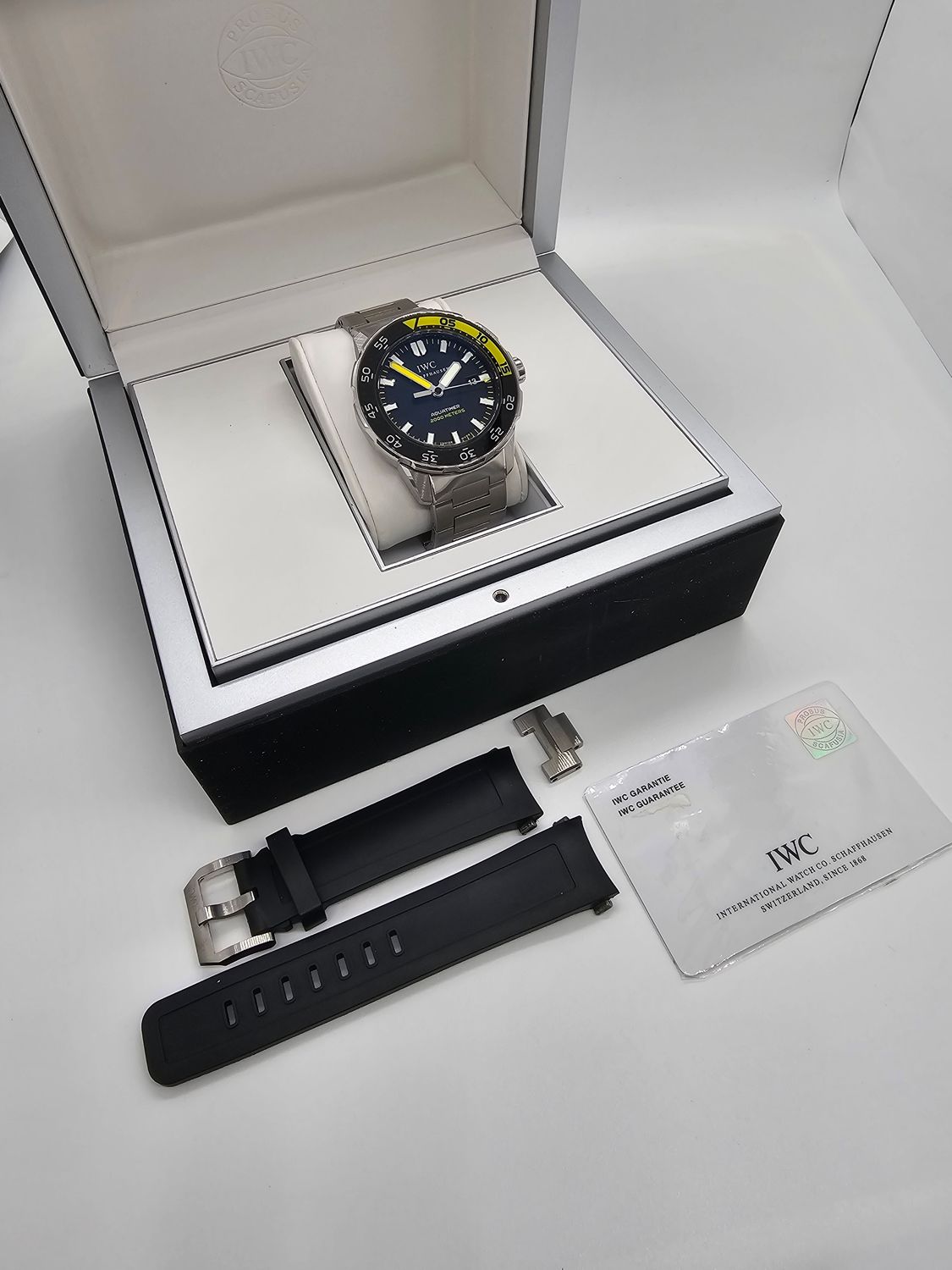 IWC Aquatimer Black Watch - Ref IW356802, Box &amp; Papers