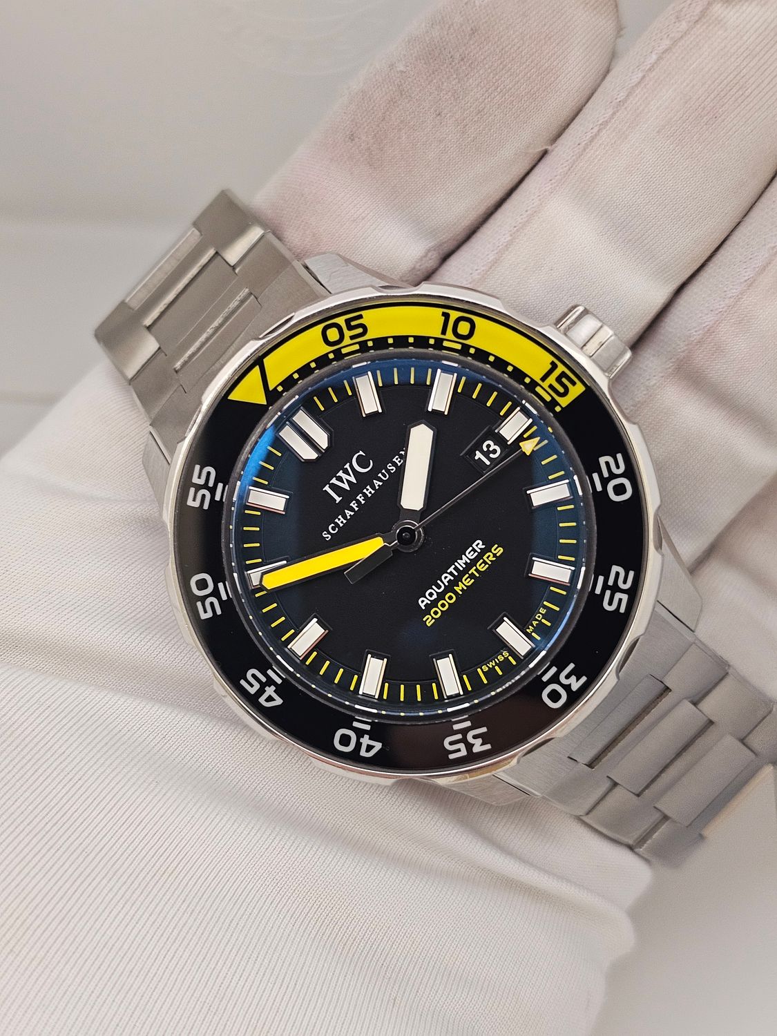 IWC Aquatimer Black Watch - Ref IW356802, Box &amp; Papers