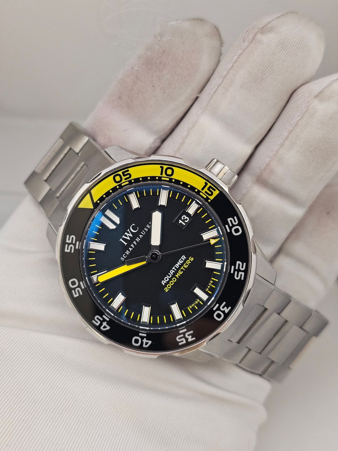 IWC Aquatimer Black Watch - Ref IW356802, Box &amp; Papers