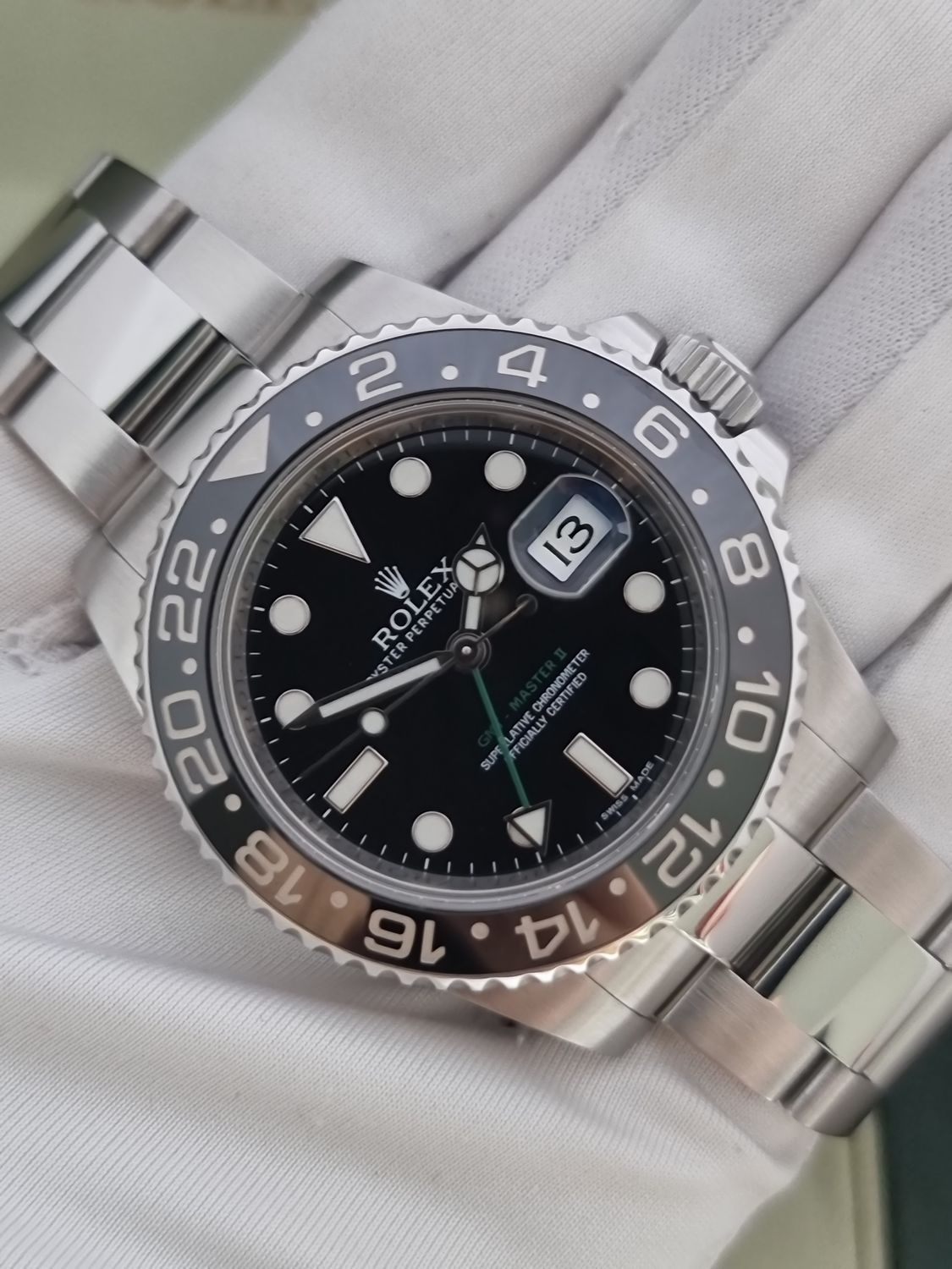 Rolex GMT-Master II Black Watch - 116710LN, 2012 Full Set Excellent Condition