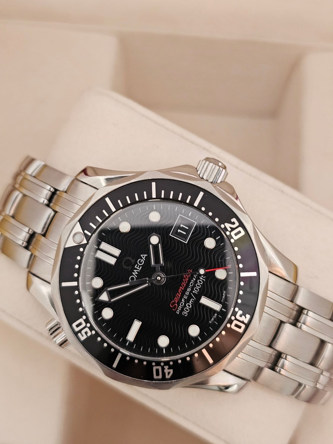 OMEGA Seamaster Diver 300m Pro Watch, Ref 212.30.36.61.01.001 2010, Box &amp; Papers