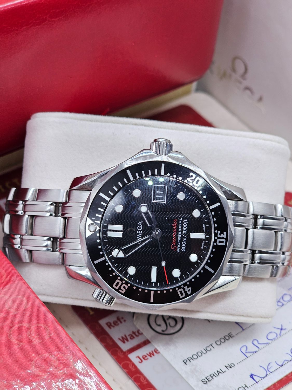 OMEGA Seamaster Diver 300m Pro Watch, Ref 212.30.36.61.01.001 2010, Box &amp; Papers