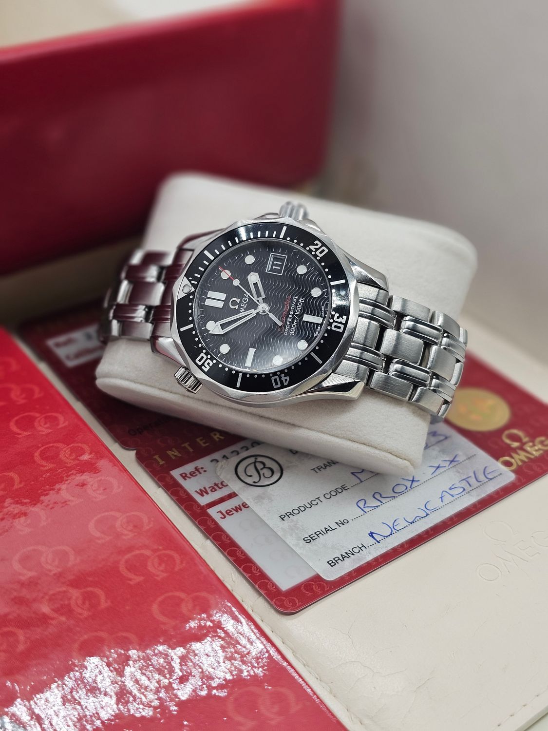 OMEGA Seamaster Diver 300m Pro Watch, Ref 212.30.36.61.01.001 2010, Box &amp; Papers