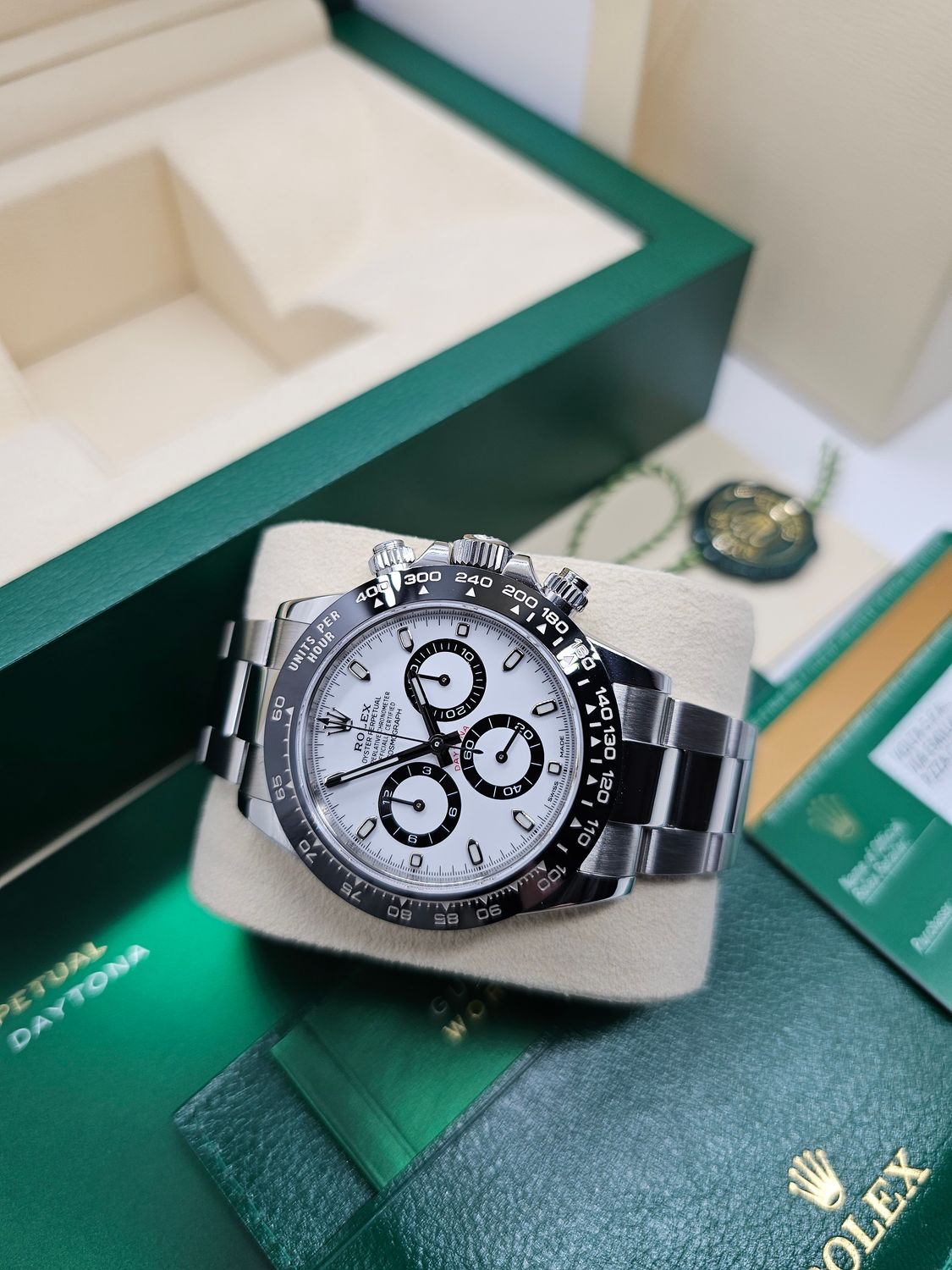 Rolex Cosmograph Daytona Watch, 116500LN Panda Dial, 2020 Box &amp; Papers
