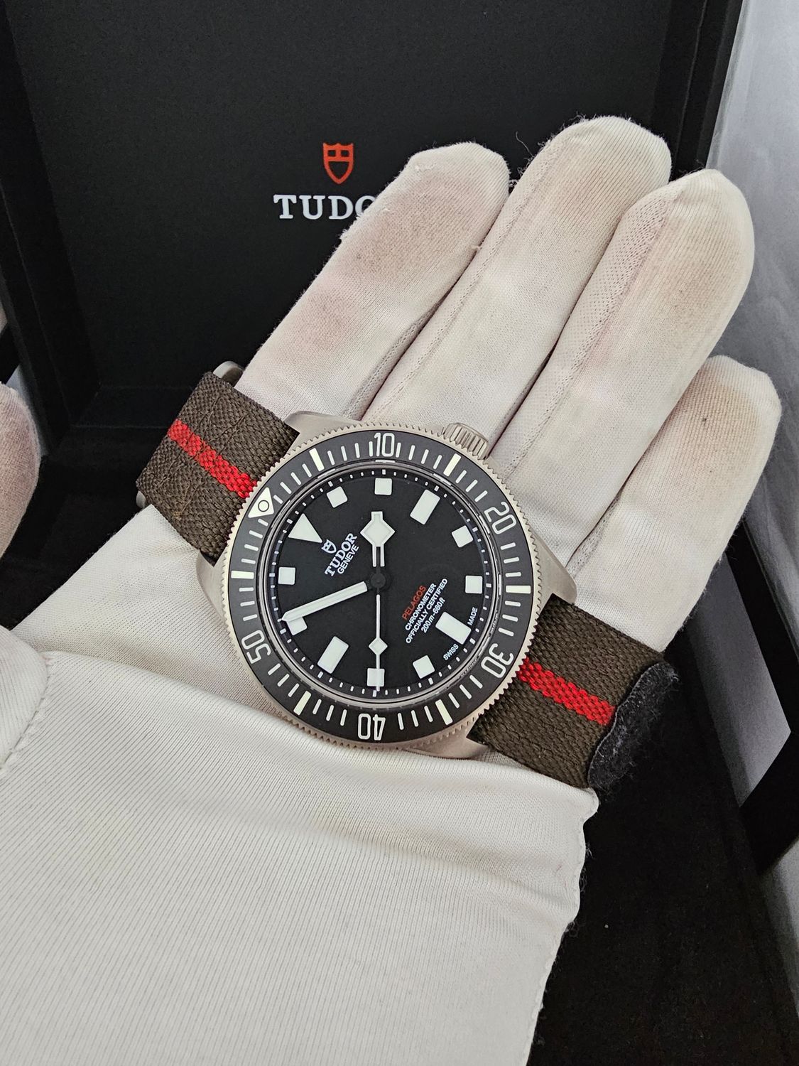 Tudor Pelagos FXD Black Watch 25717N, 2024 Full Set