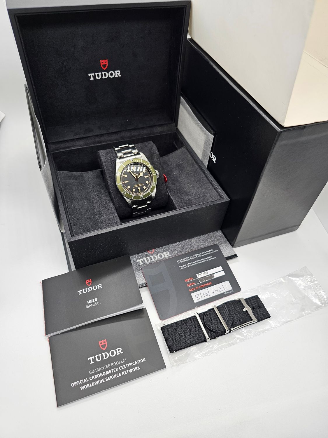 Tudor BlackBay Harrods Edition Watch Ref 79230G - 2021 Full Set
