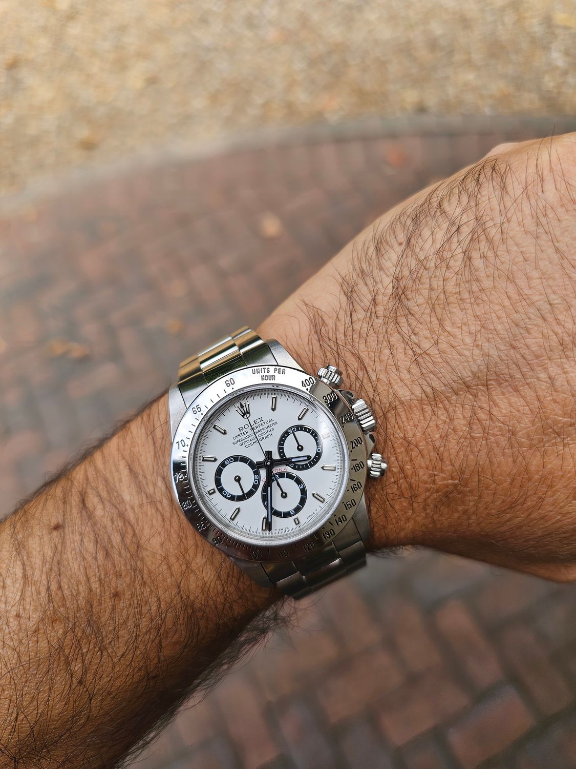 Rolex Daytona 16520 Zenith 40mm White Dial, 1996 Superb Condition