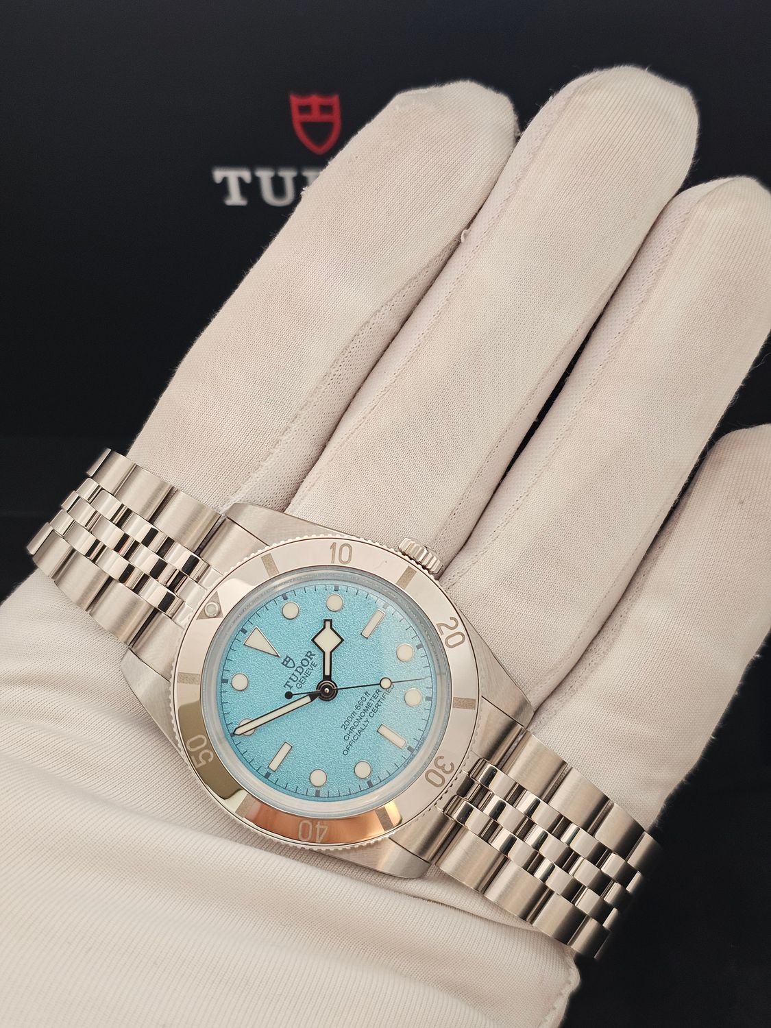 TUDOR Black Bay 54 Watch Blue Lagoon - 79000N, New/Unworn/Stickered