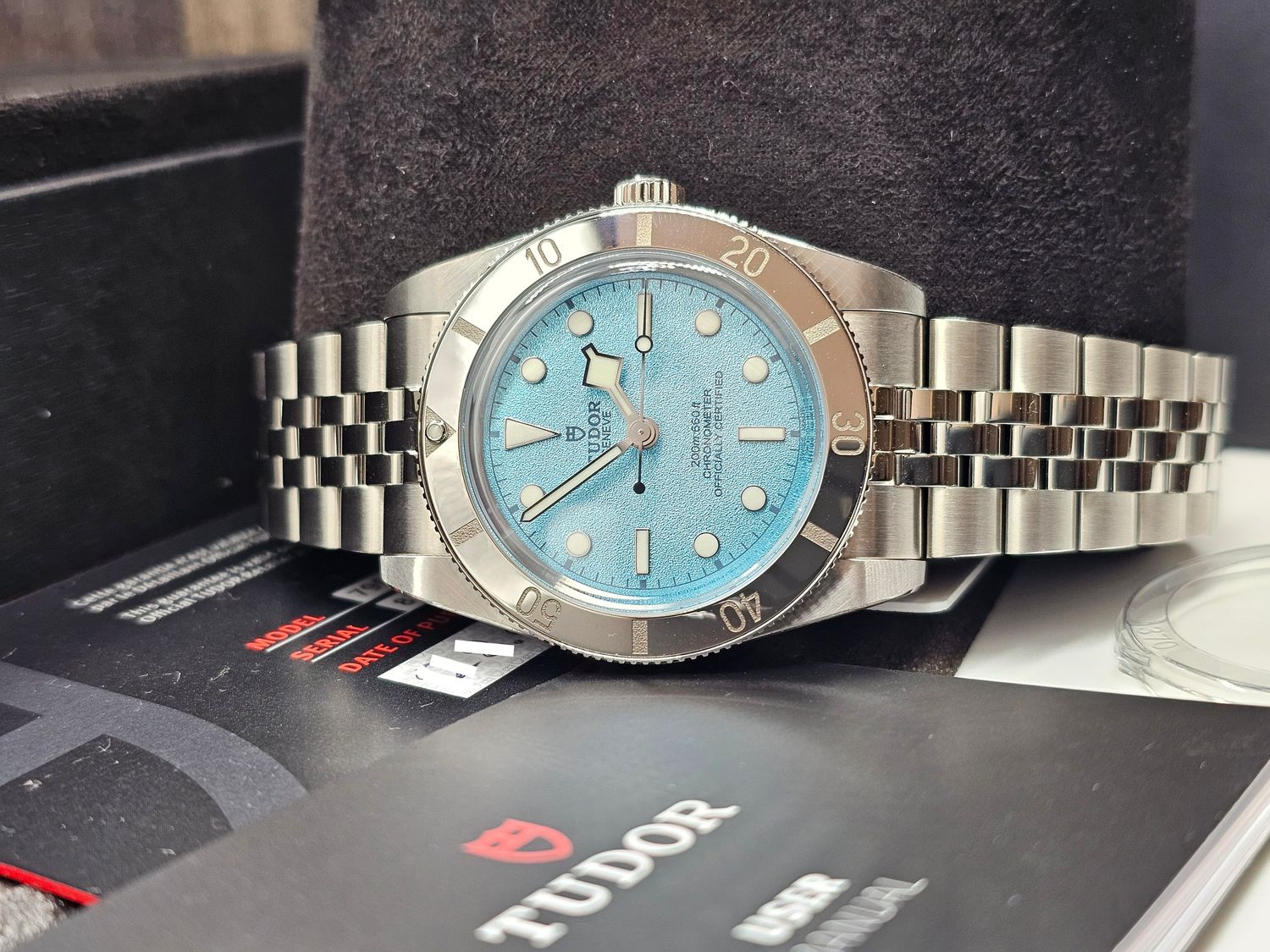 TUDOR Black Bay 54 Watch Blue Lagoon - 79000N, New/Unworn/Stickered