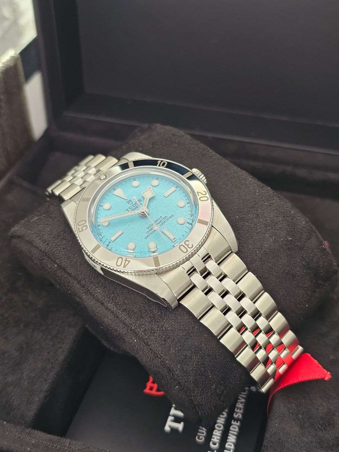 TUDOR Black Bay 54 Watch Blue Lagoon - 79000N, New/Unworn/Stickered