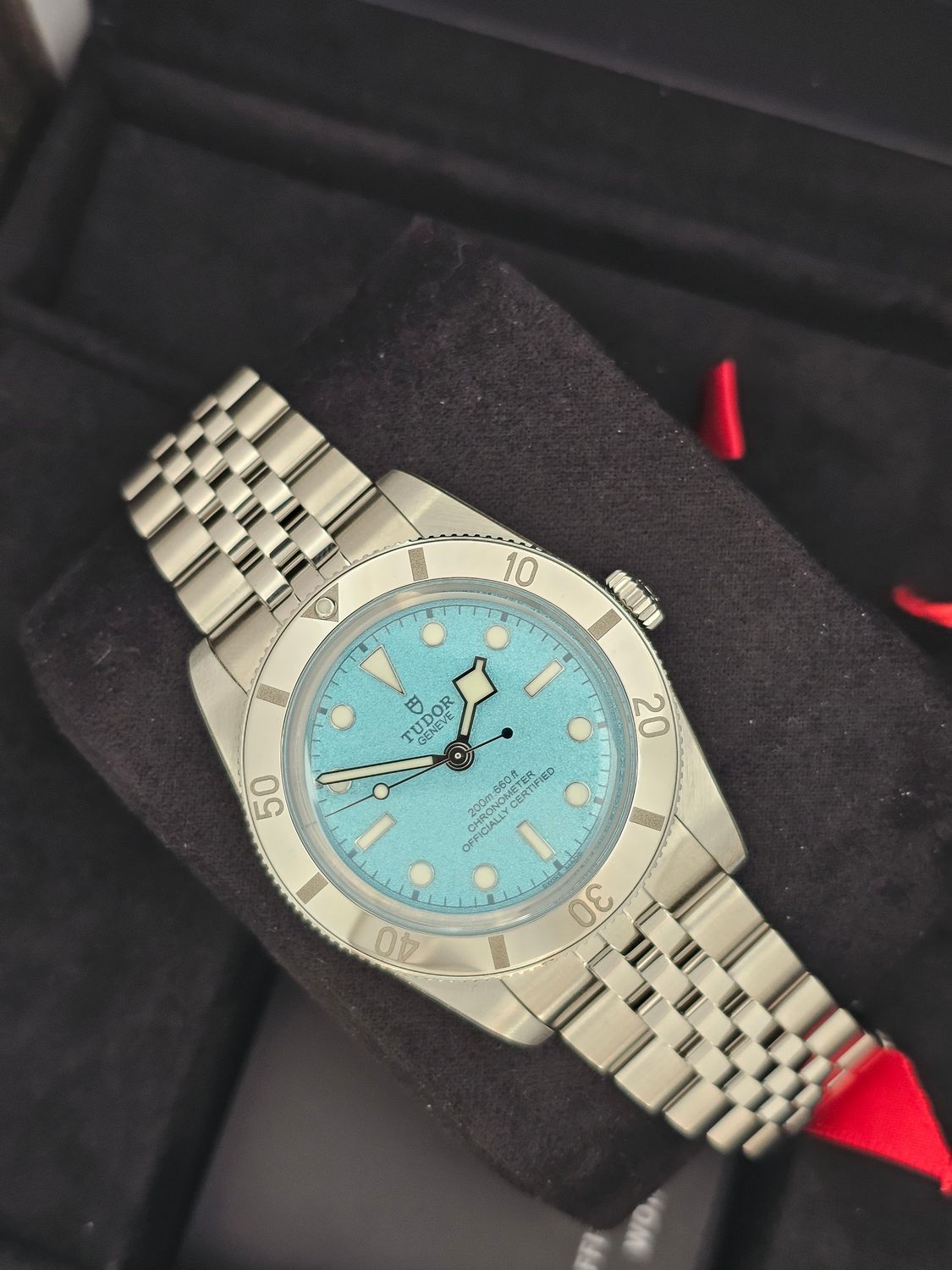 TUDOR Black Bay 54 Watch Blue Lagoon - 79000N, New/Unworn/Stickered