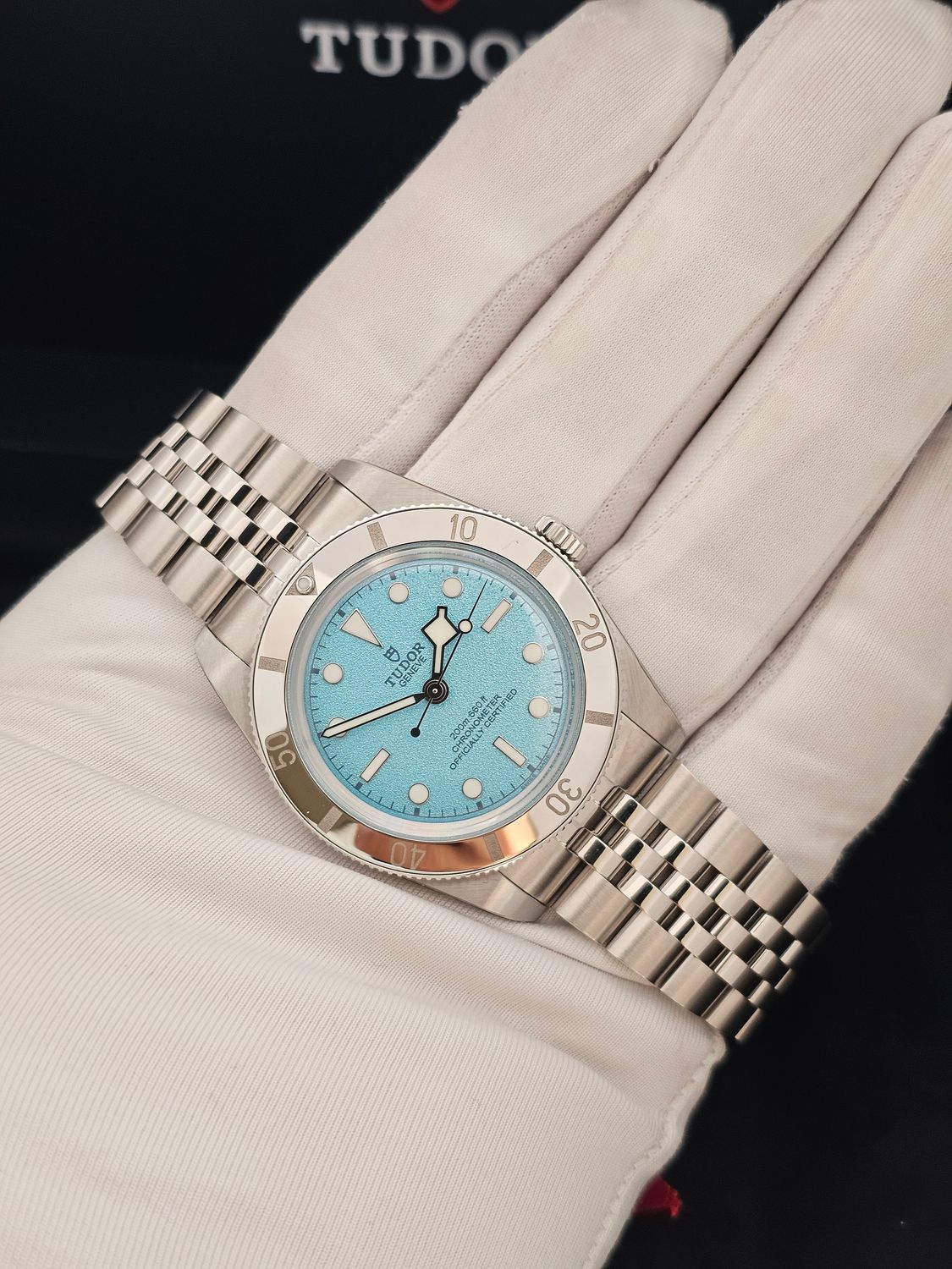 TUDOR Black Bay 54 Watch Blue Lagoon - 79000N, New/Unworn/Stickered