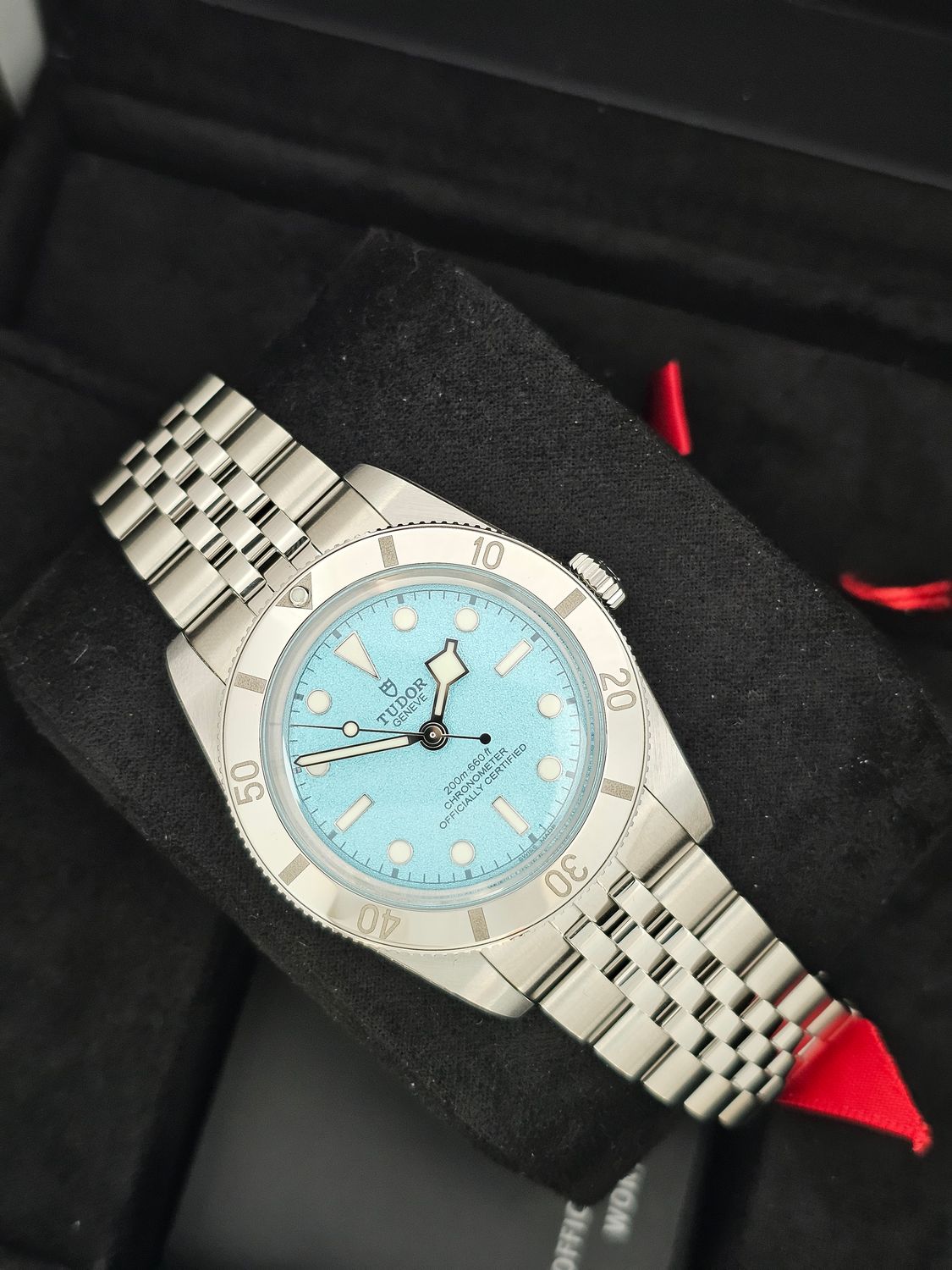 TUDOR Black Bay 54 Watch Blue Lagoon - 79000N, New/Unworn/Stickered