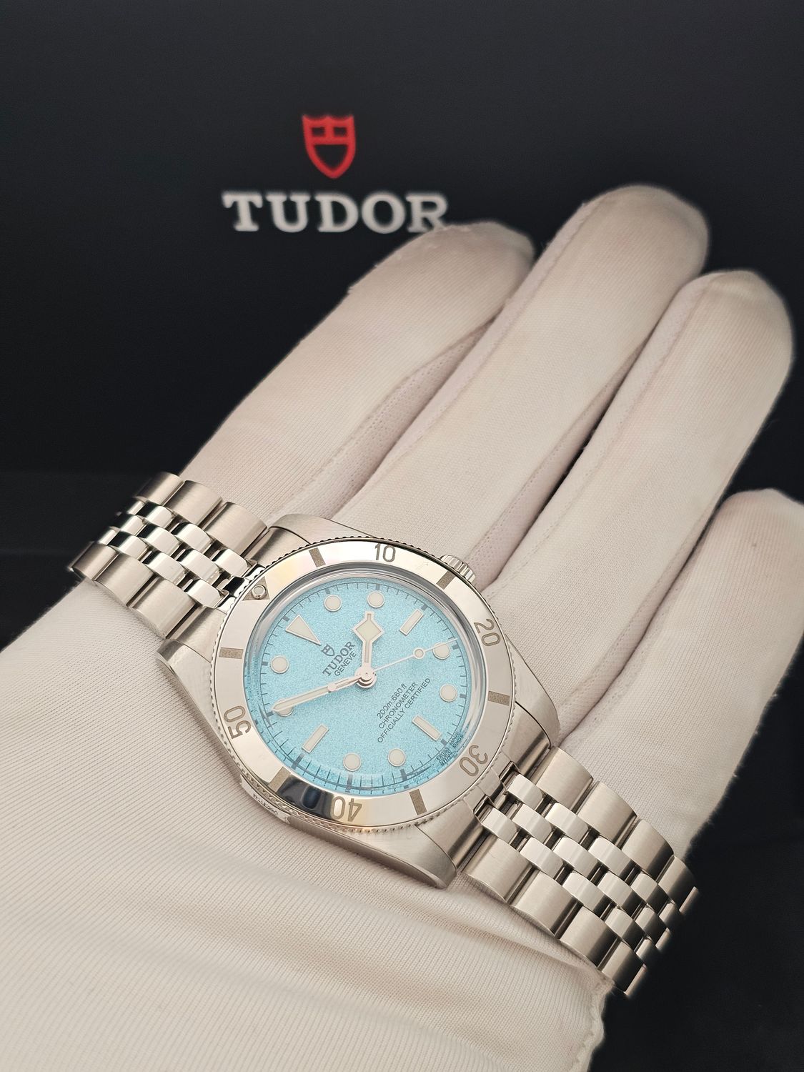 TUDOR Black Bay 54 Watch Blue Lagoon - 79000N, New/Unworn/Stickered