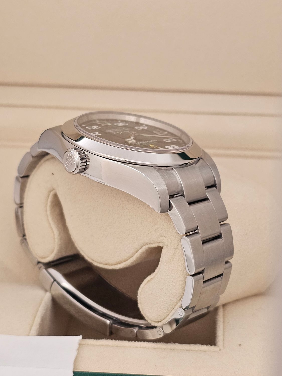Rolex Airking Watch Ref 116900 - 2021 Full Set - Discontinued Model &#39;Bloodhound&#39;