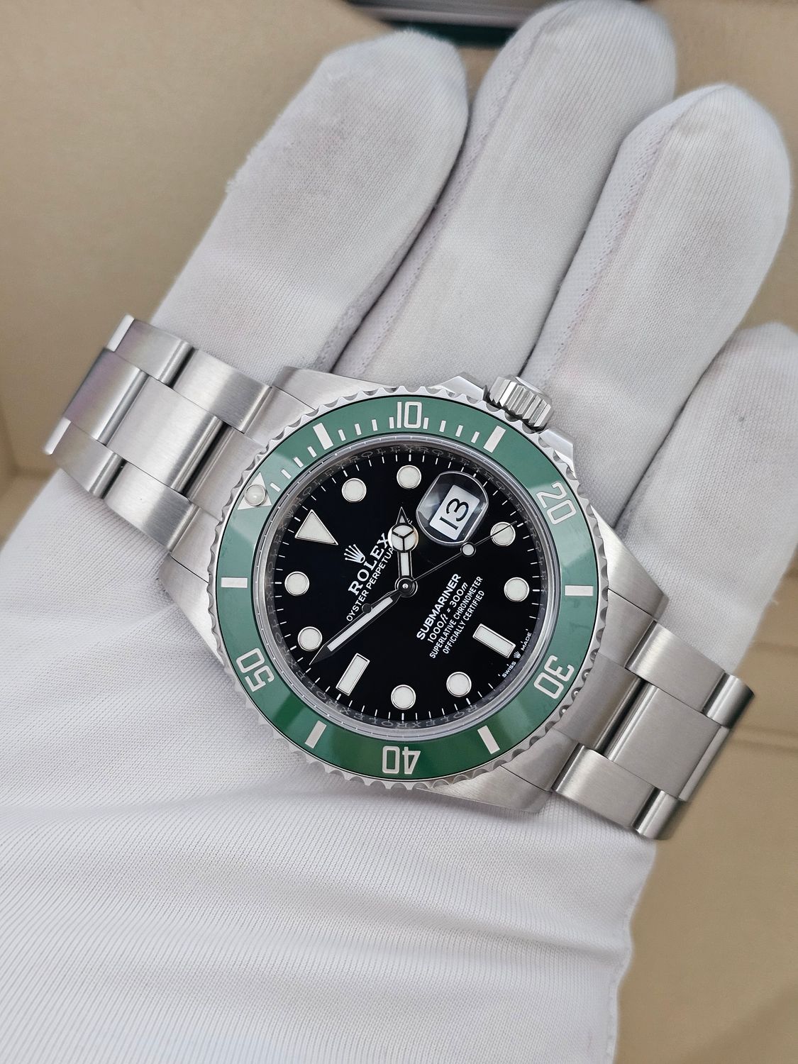 Rolex Submariner Watch, 2020 Full Set, Ref 126610LV MK1 Starbucks