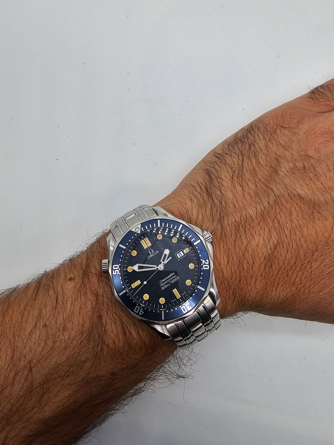 OMEGA Seamaster Professional 300m Blue Watch - 2541.80.00, Box &amp; Papers
