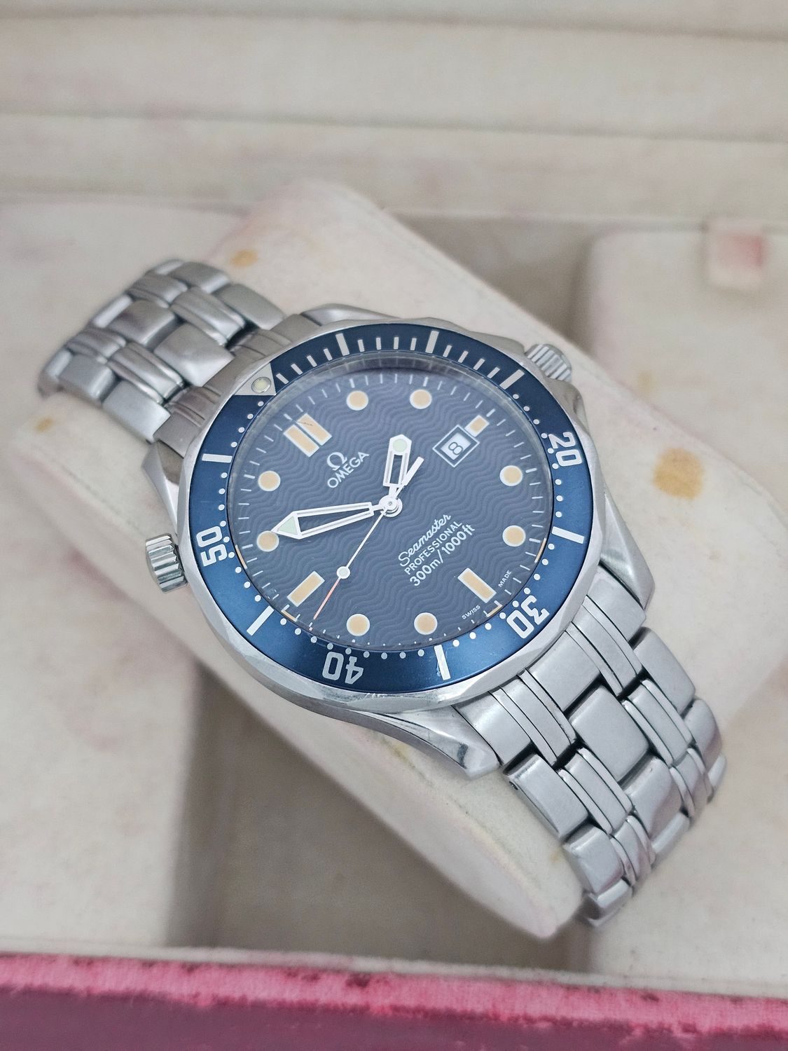 OMEGA Seamaster Professional 300m Blue Watch - 2541.80.00, Box &amp; Papers