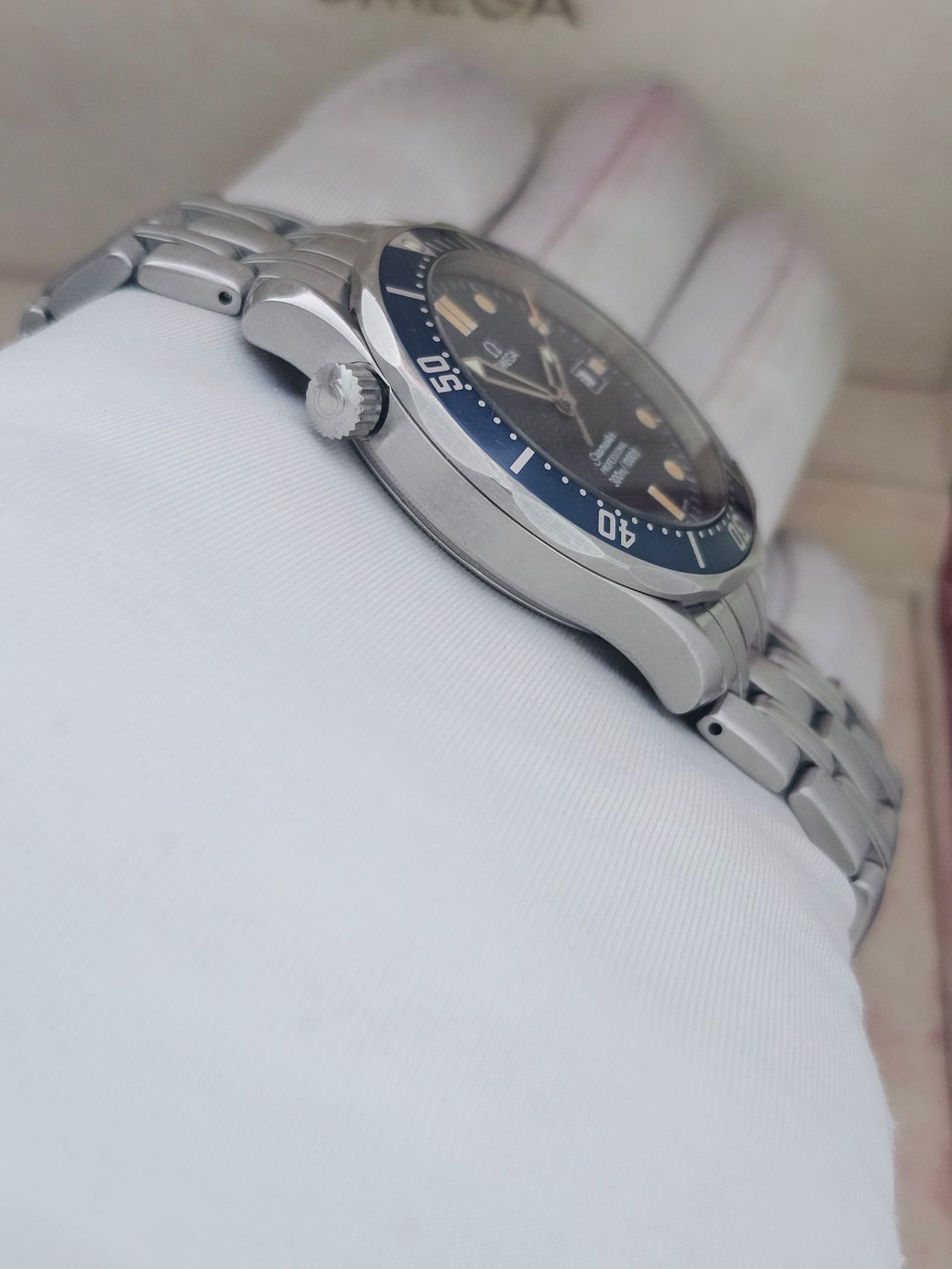 OMEGA Seamaster Professional 300m Blue Watch - 2541.80.00, Box &amp; Papers