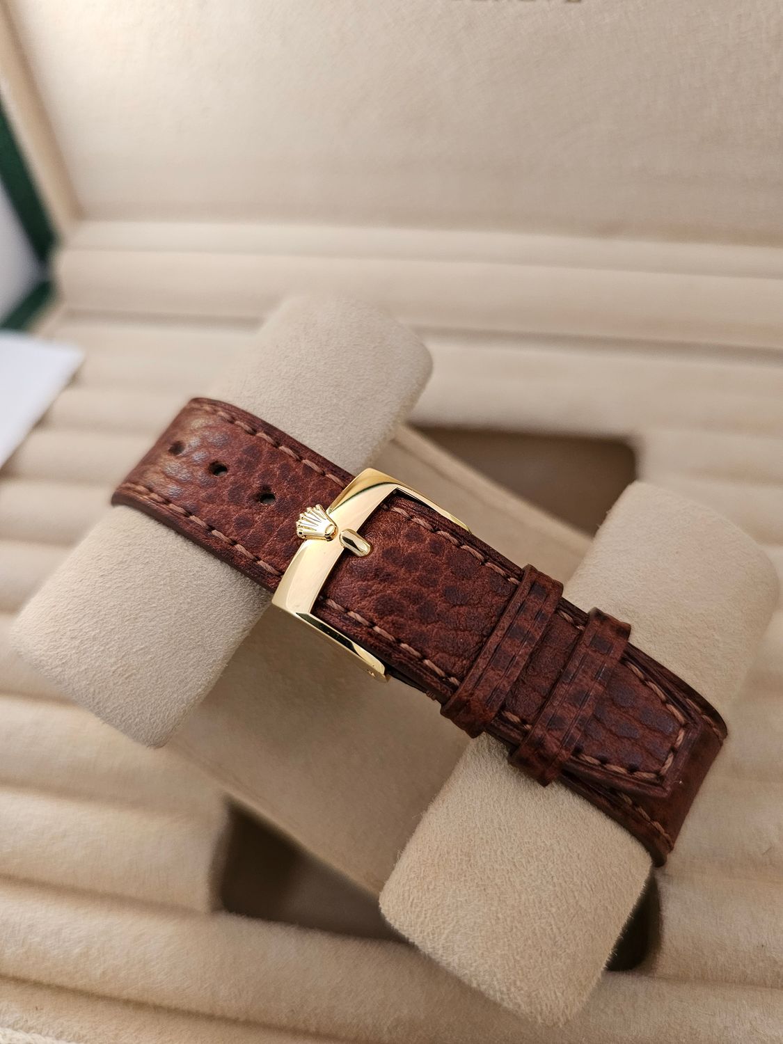Rolex Day-Date Ref 1803, 36mm 18K Gold Original Pie-Pan Stepped Dial Circa 1987