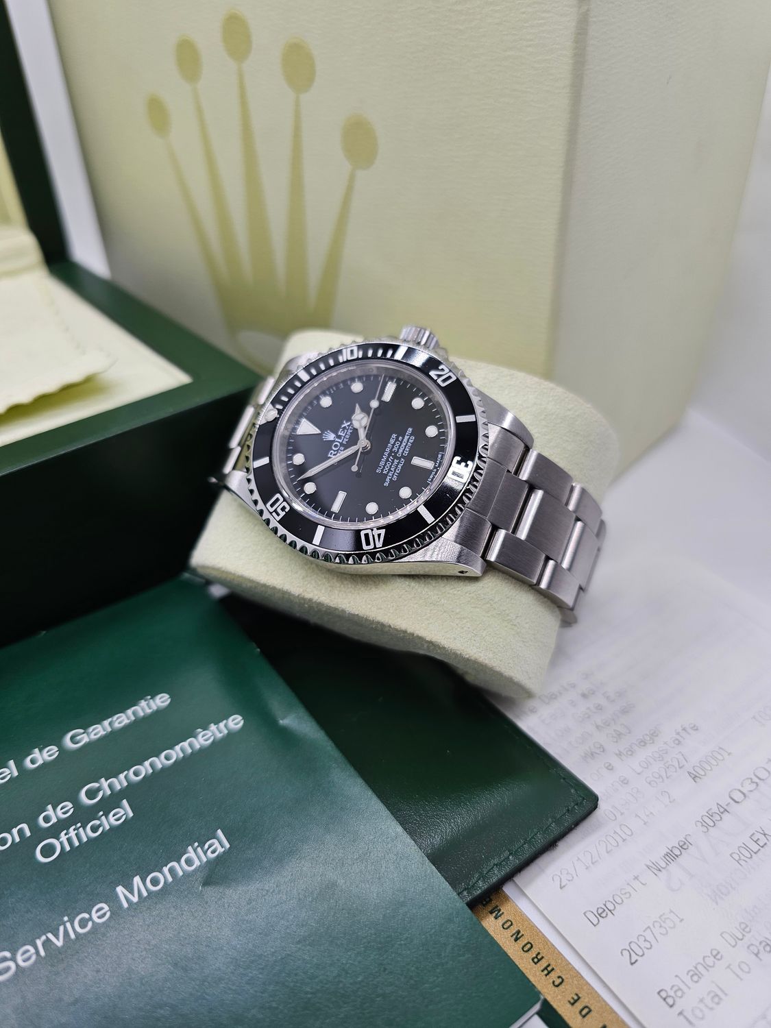 Rolex Submariner Watch 14060m, Super Sharp, 1 Owner, 2010 Box &amp; Papers