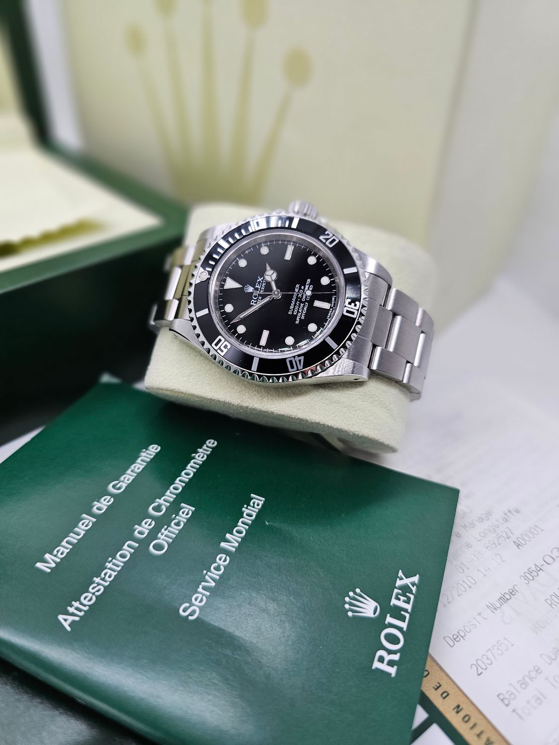 Rolex Submariner Watch 14060m, Super Sharp, 1 Owner, 2010 Box &amp; Papers