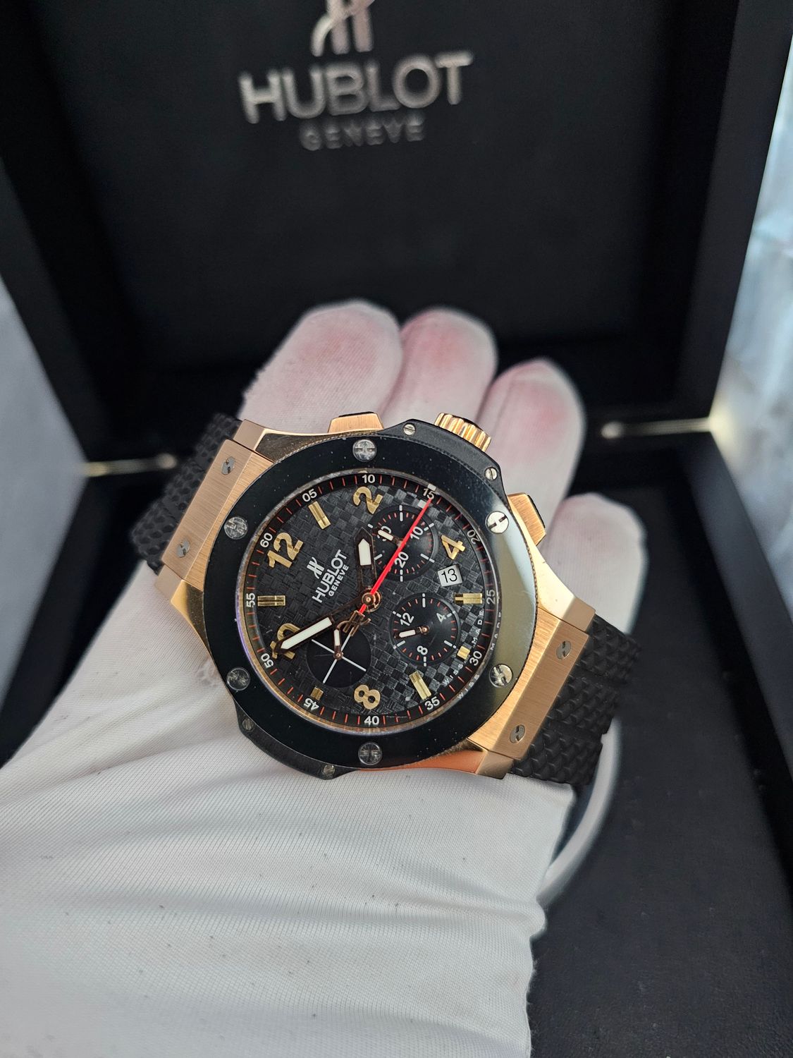 Hublot Big Bang Black Watch, 301.RX.614.208, 44mm 2010 Box &amp; Papers