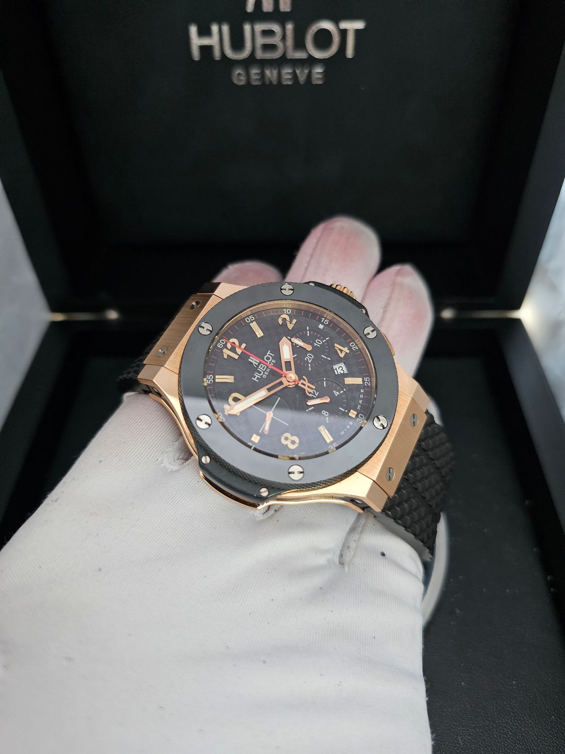 Hublot Big Bang Black Watch, 301.RX.614.208, 44mm 2010 Box &amp; Papers