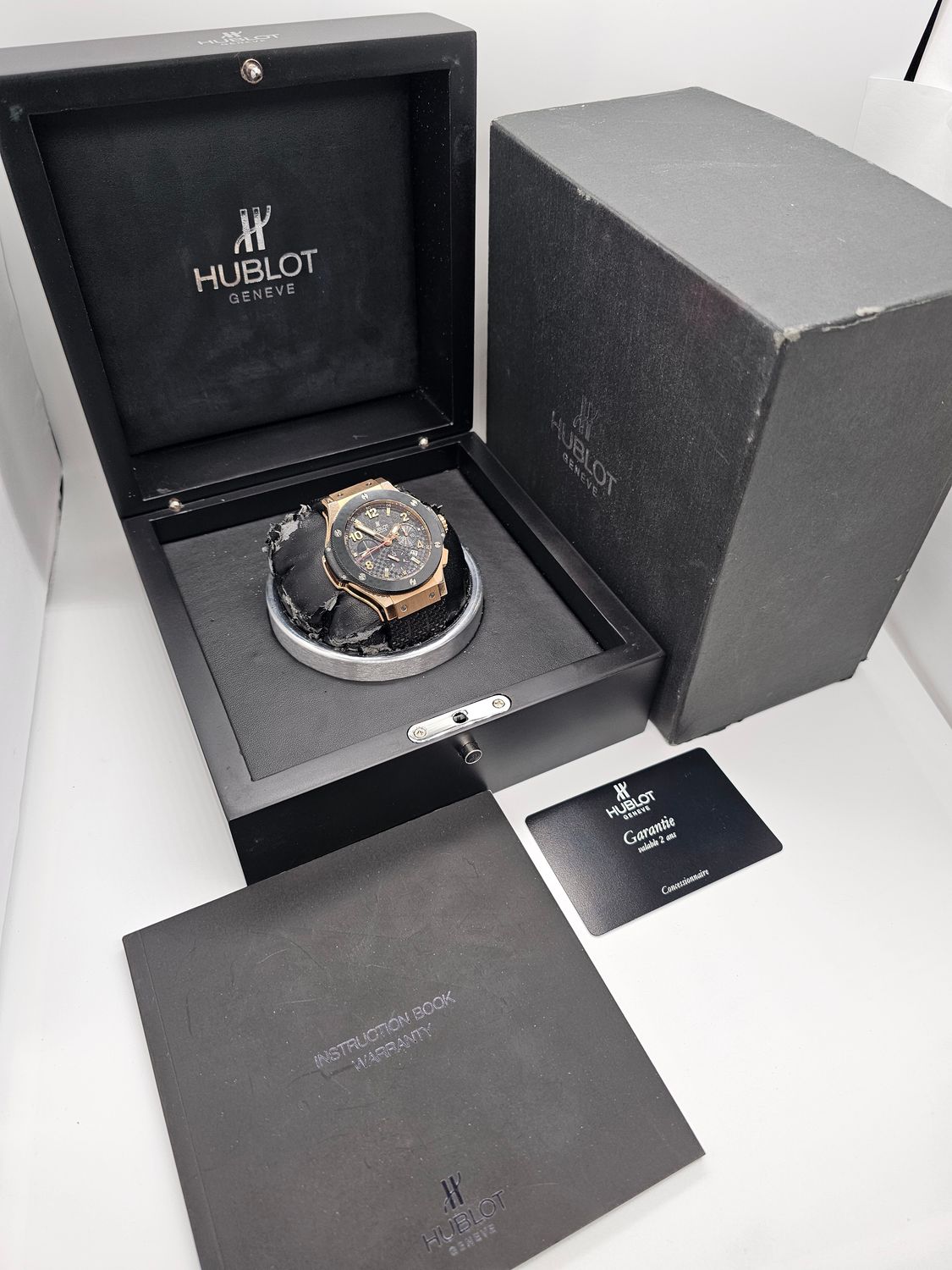 Hublot Big Bang Black Watch, 301.RX.614.208, 44mm 2010 Box &amp; Papers