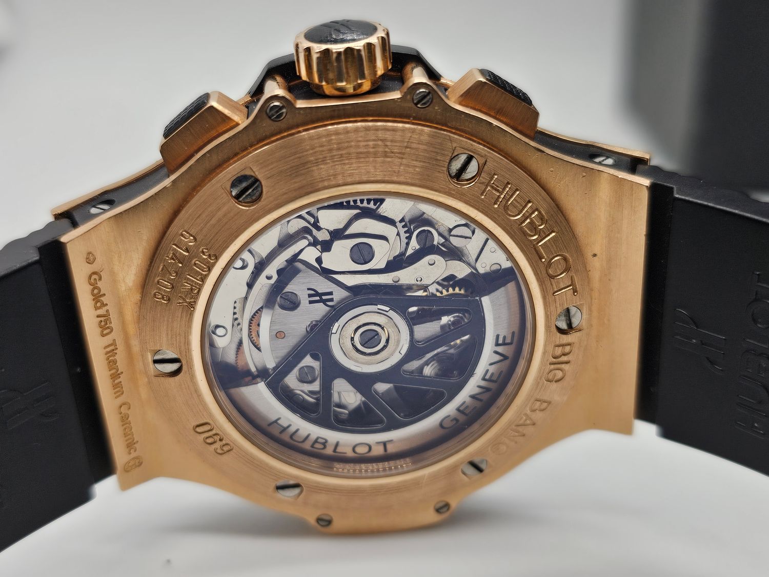 Hublot Big Bang Black Watch, 301.RX.614.208, 44mm 2010 Box &amp; Papers