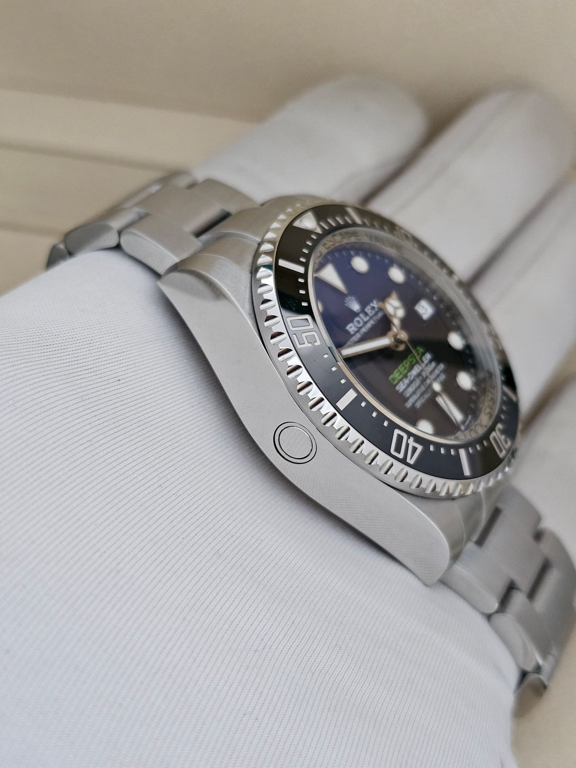 Rolex Sea-Dweller Deepsea D Blue Watch, James Cameron Ref 136660 2023 Full Set