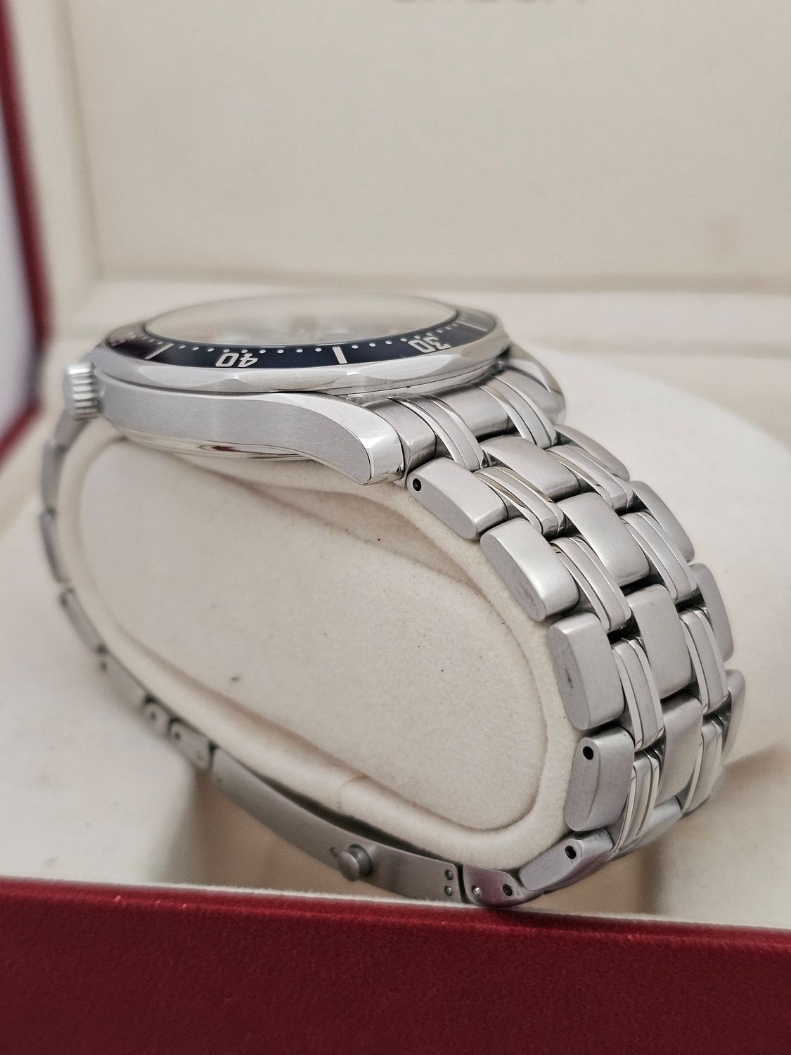 Omega Seamaster Professional 300m Watch, Ref 2531.80.00 Blue Dial, Box &amp; Papers