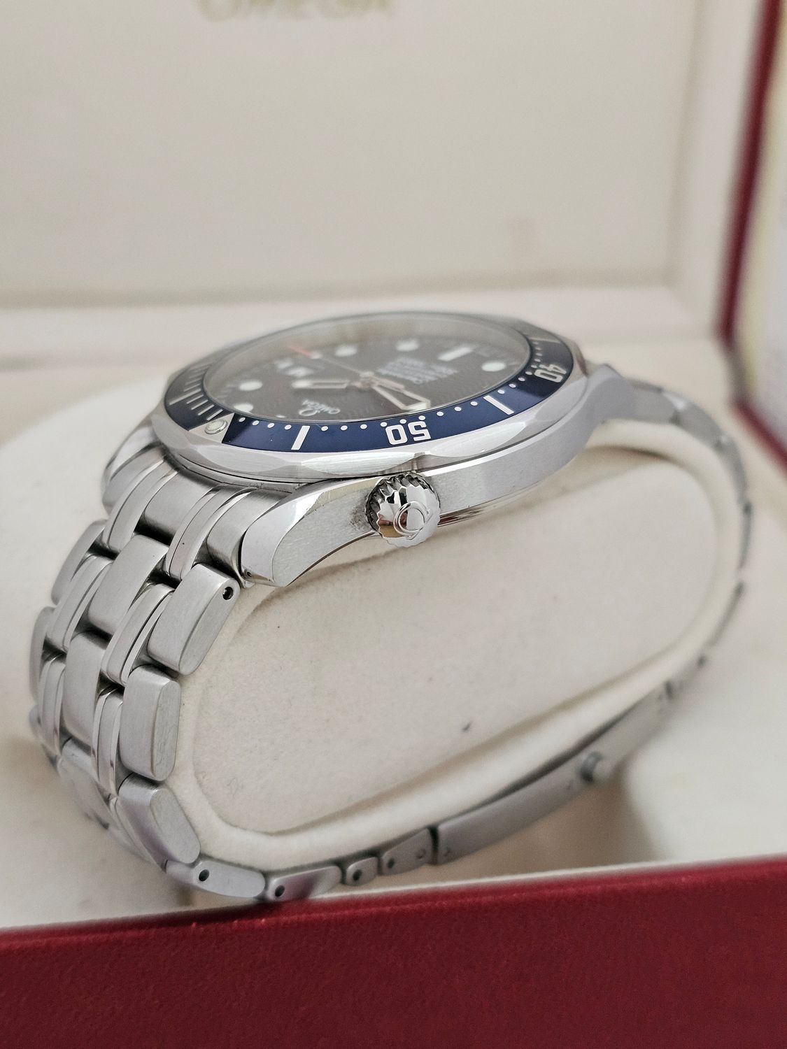 Omega Seamaster Professional 300m Watch, Ref 2531.80.00 Blue Dial, Box &amp; Papers