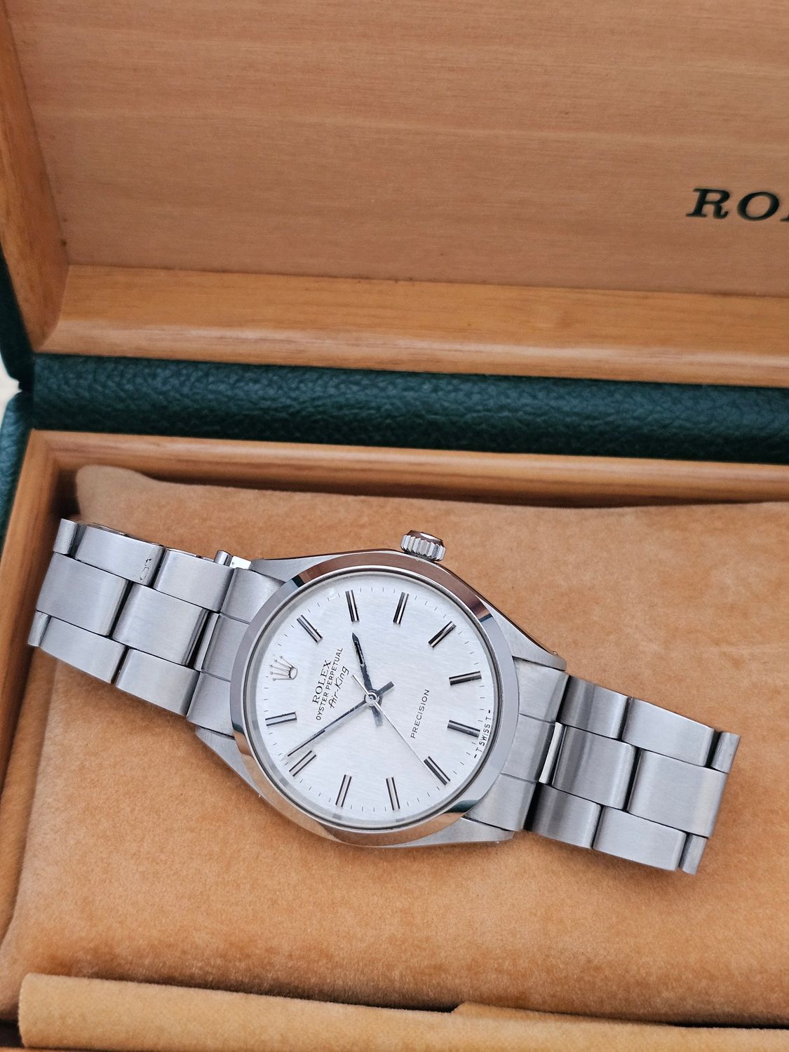 Rolex Air King Precision, Oyster Perpetual Ref 5500 34mm, Exceptional Condition