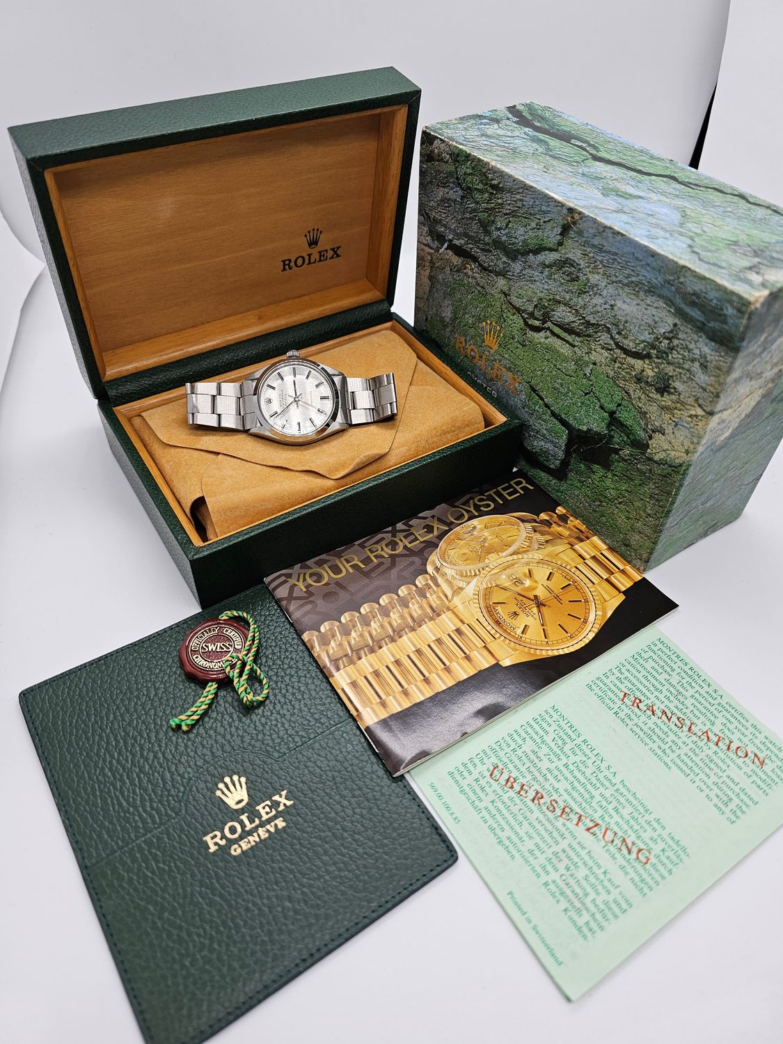 Rolex Air King Precision, Oyster Perpetual Ref 5500 34mm, Exceptional Condition