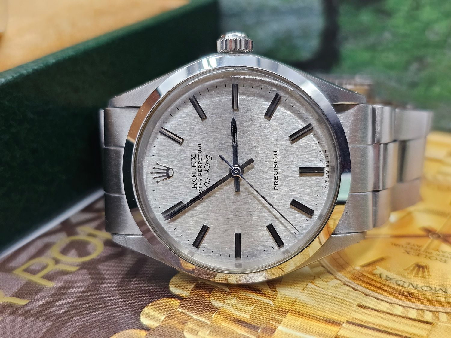 Rolex Air King Precision, Oyster Perpetual Ref 5500 34mm, Exceptional Condition