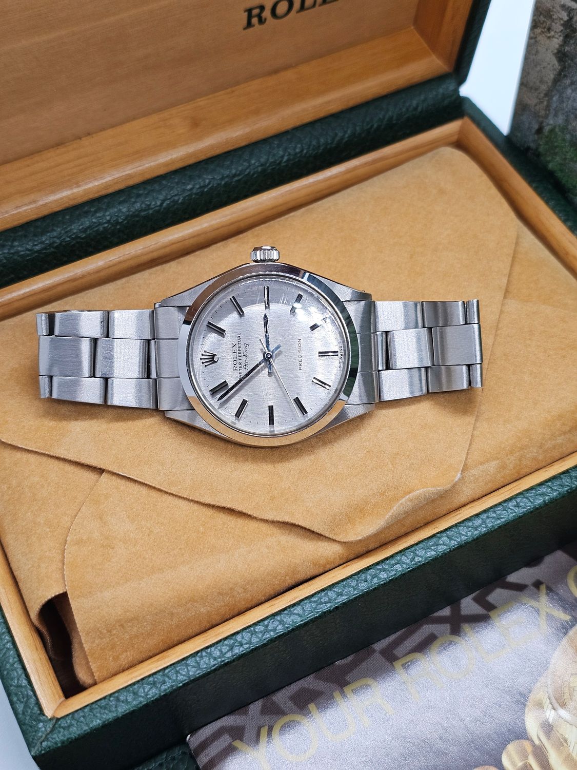 Rolex Air King Precision, Oyster Perpetual Ref 5500 34mm, Exceptional Condition